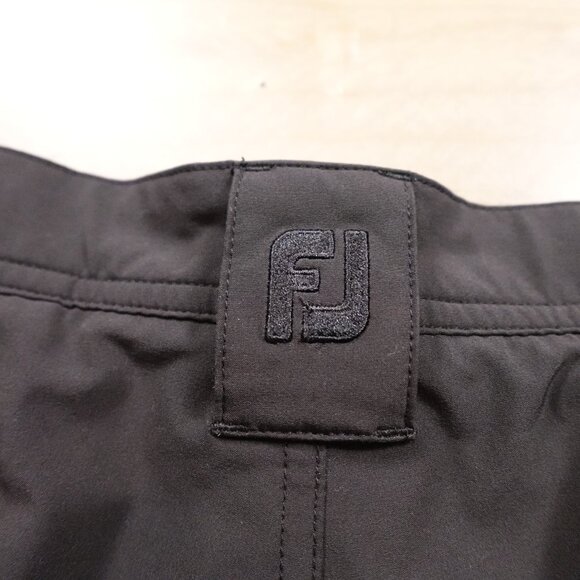 FootJoy Golf Shorts – Men’s W40, Black Stretch Performance - Picture 11 of 11